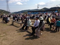 里美味覚祭にてご挨拶