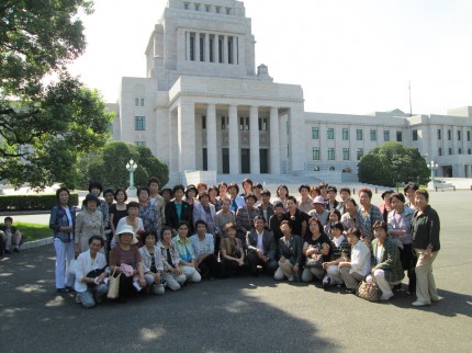 20130828国会見学（茨城町女性局） 0111